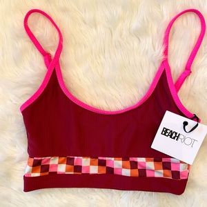 NWT Beach Riot sports top Medium